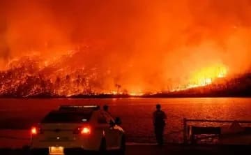 Megaincendio forestal sacude EU