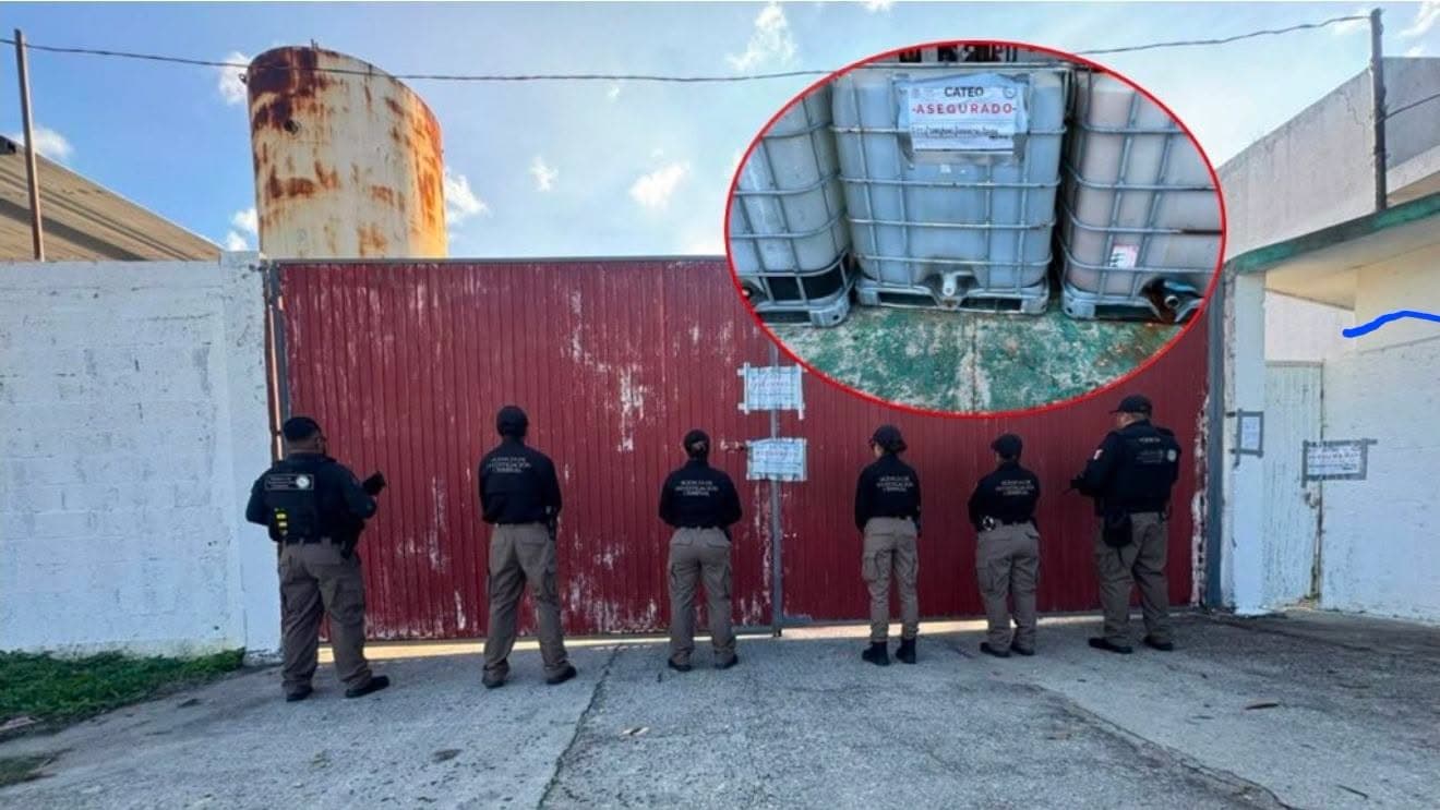Aseguran miles de litros de combustible en Comalcalco