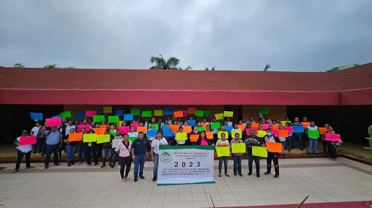 Suspenden huelga trabajadores del Tecnológico de Campeche
