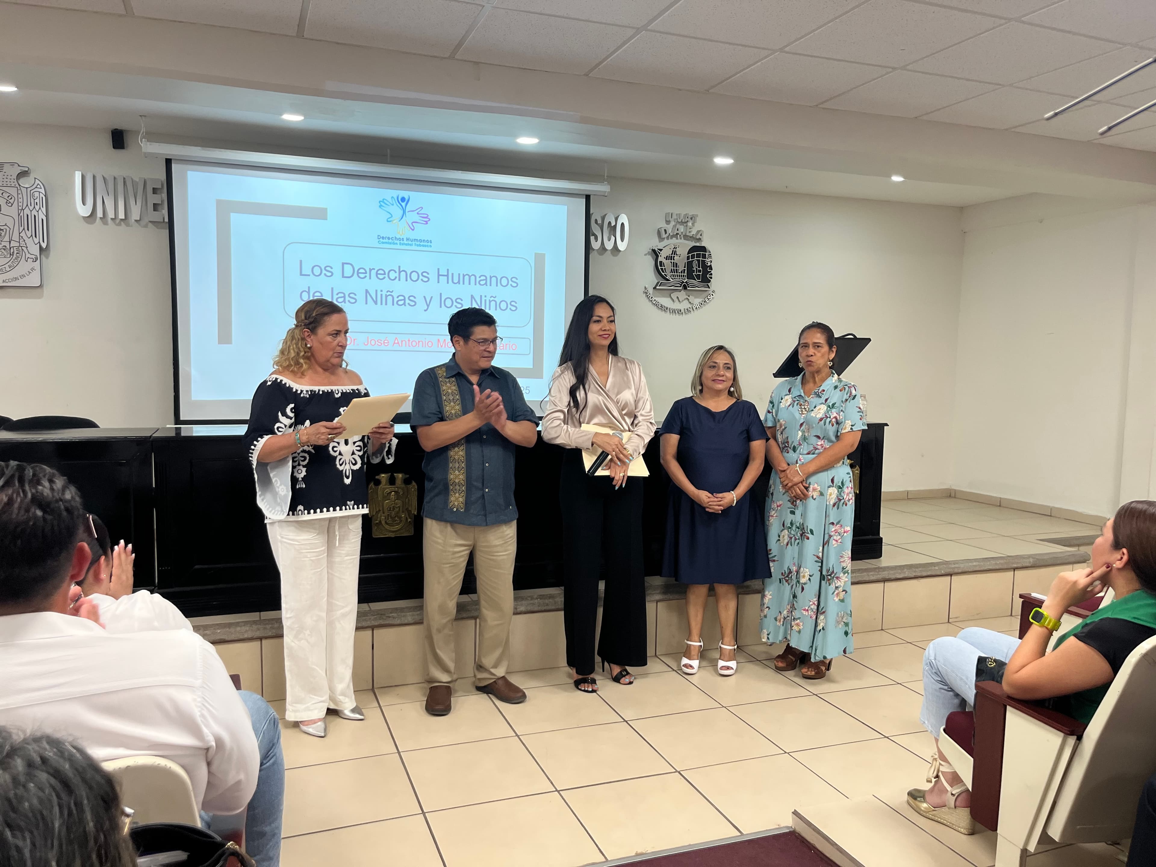 Promueve CEDH derechos infantiles en la UJAT