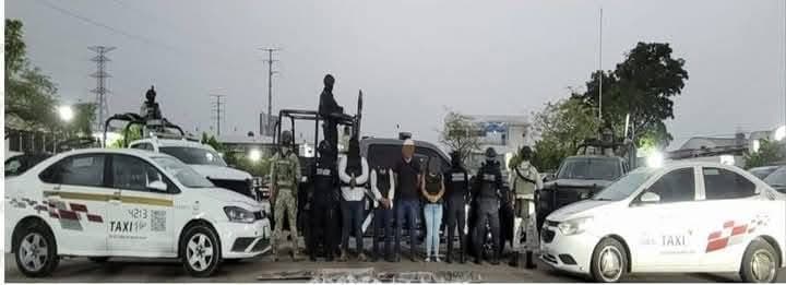 Usaban taxis para distribuir drogas