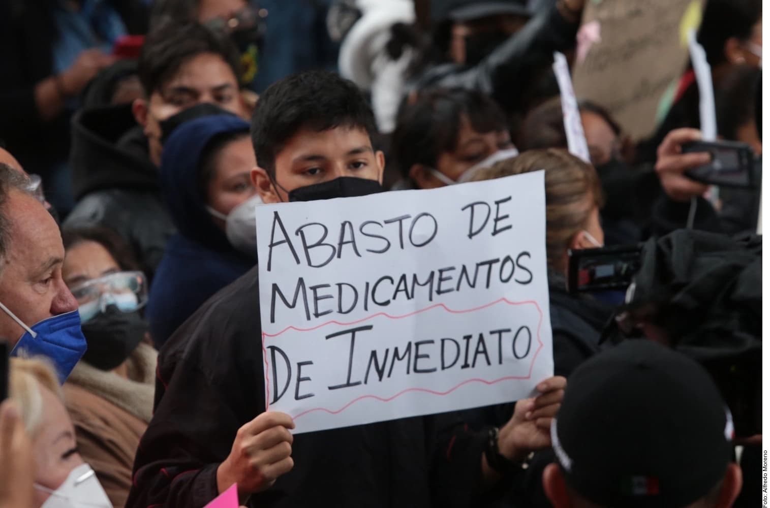 Suspenden movilización por desabasto de oncológicos