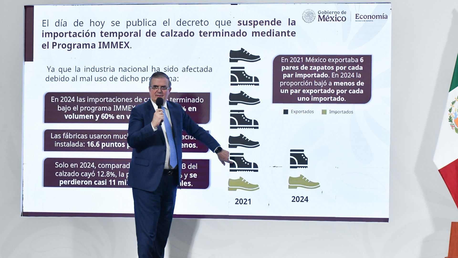 Por impacto a productores, suspende México importación de calzado