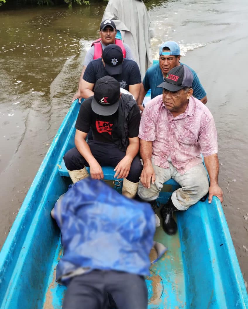 Nueve víctimas por inundaciones en Veracruz