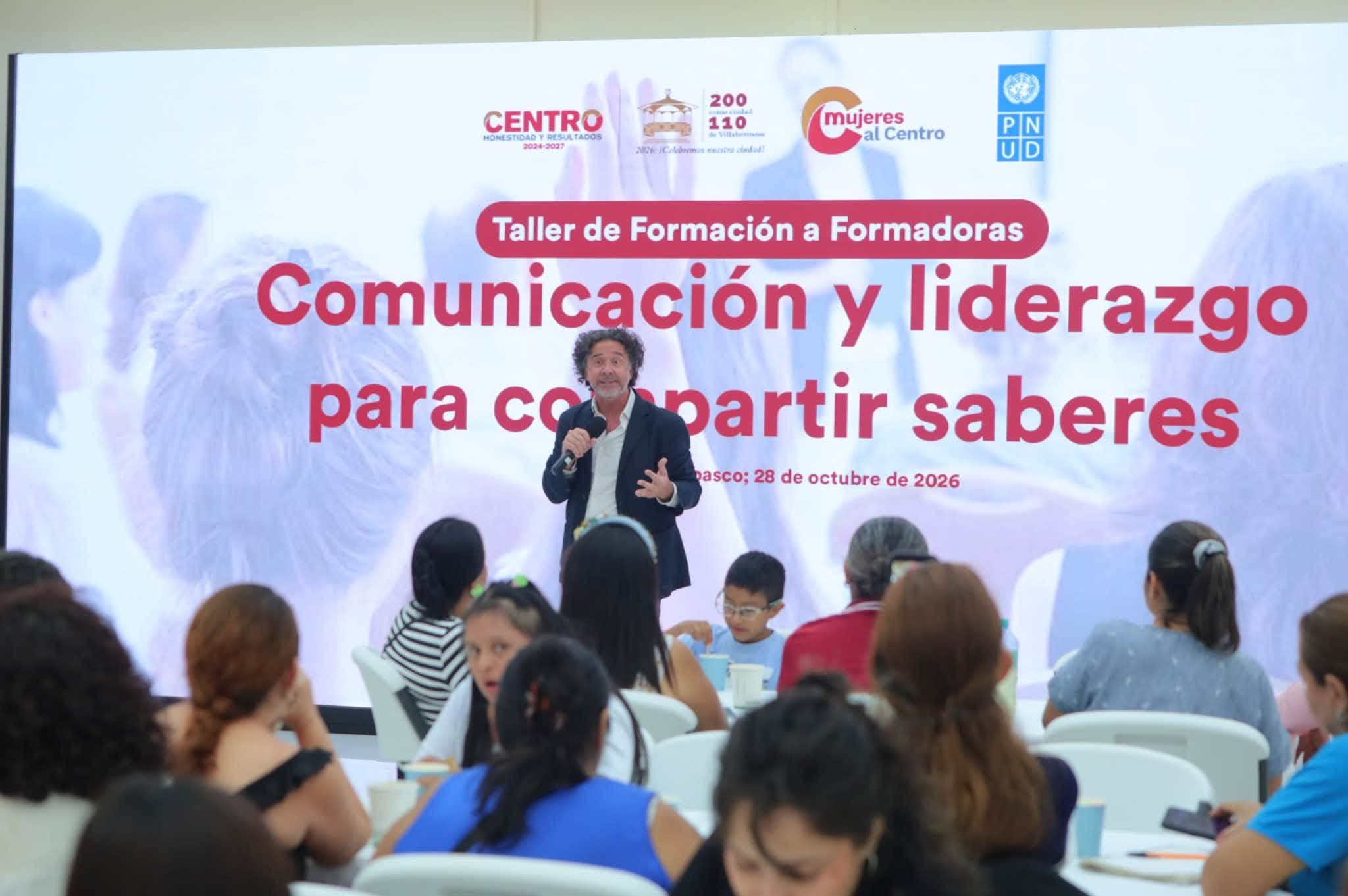 Impulsa Centro con ONU capacitación de formadoras