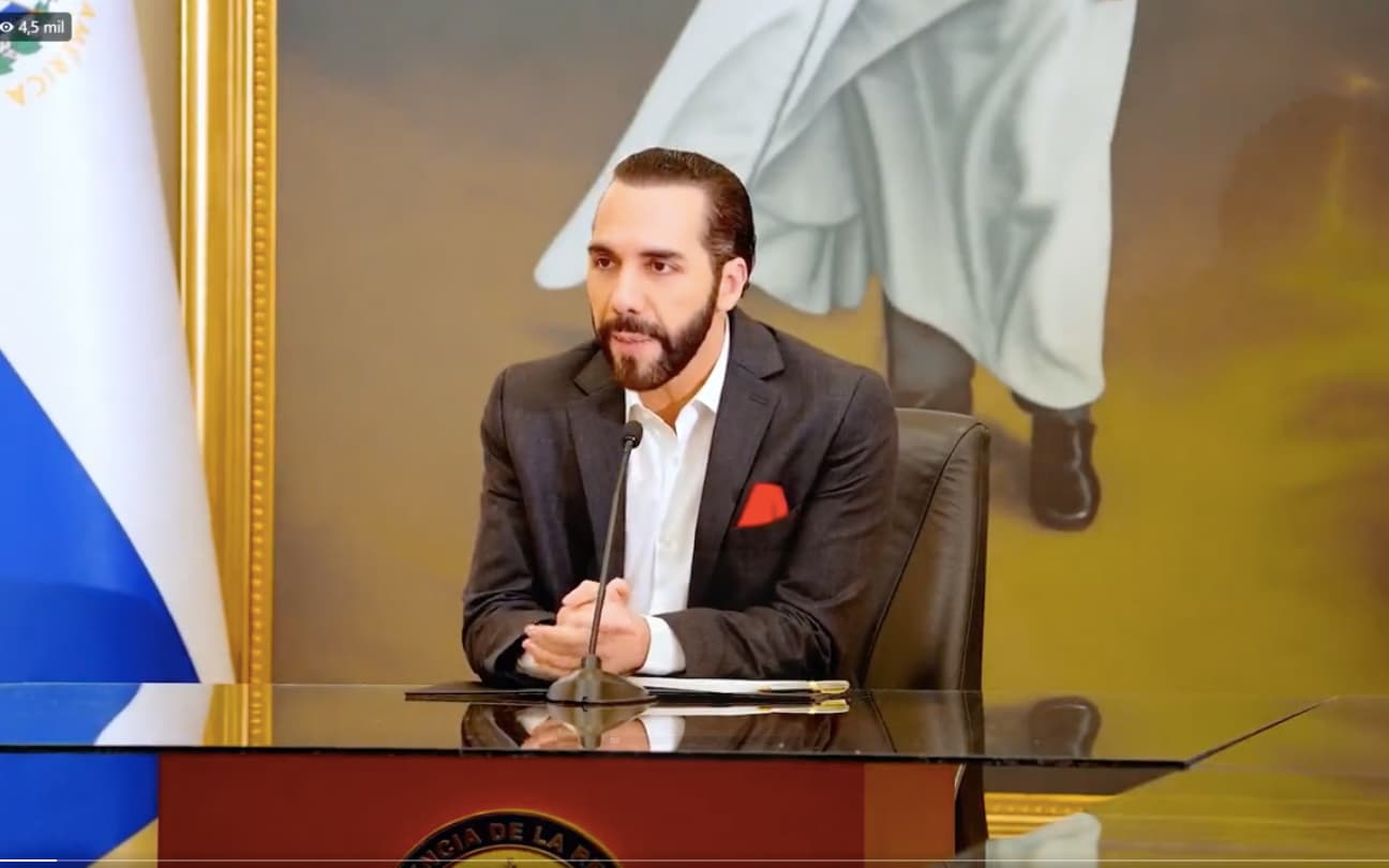 Va Nayib Bukele por reelección