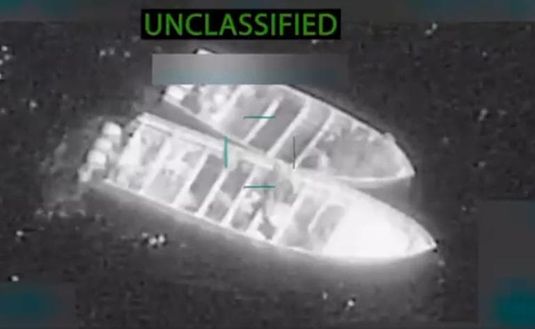 Aclara EU doble ataque a narcolancha, no quieren sobrevivientes