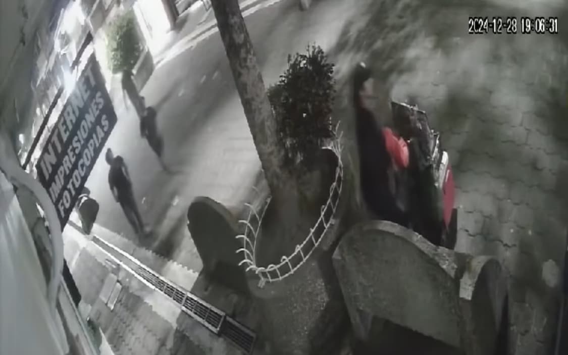 Roba ambulante pertenencias olvidadas por una familia