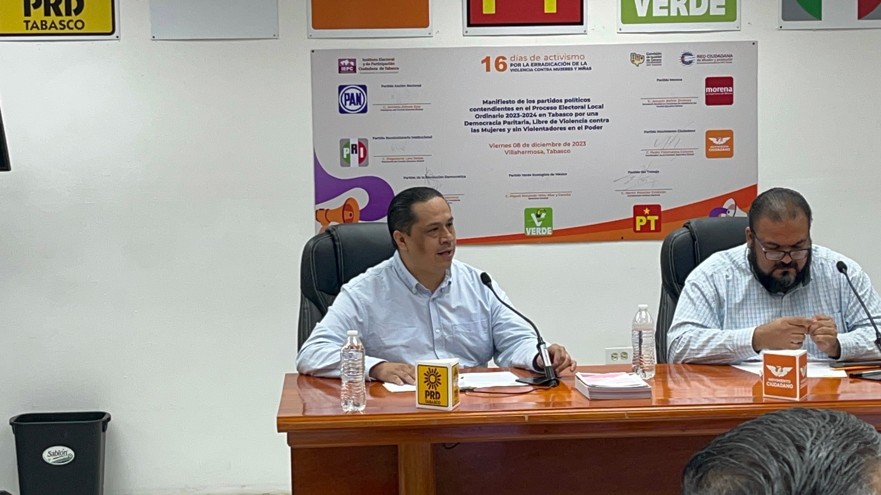 Se impugnan PRD y Morena en IEPCT: amenazan con procesos jurídicos