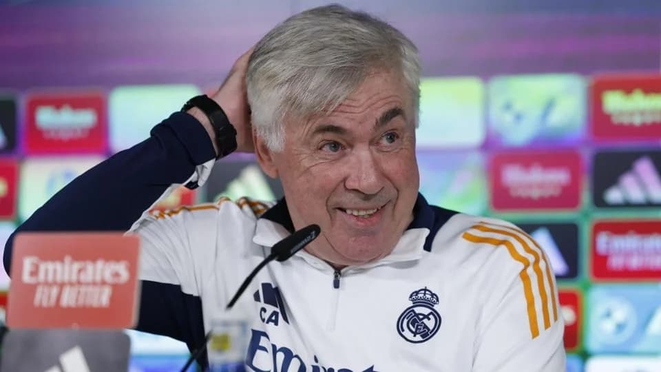 Carlo Ancelotti, DT del Real Madrid, acusado por defraudar 1.14 mdd a gobierno de España