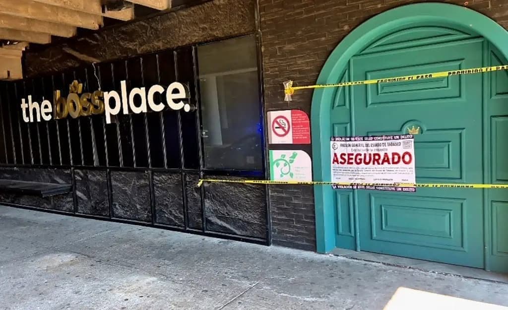 Clausuran centro nocturno 'The Boss Place' en Tabasco 2000 tras ataque a balazos