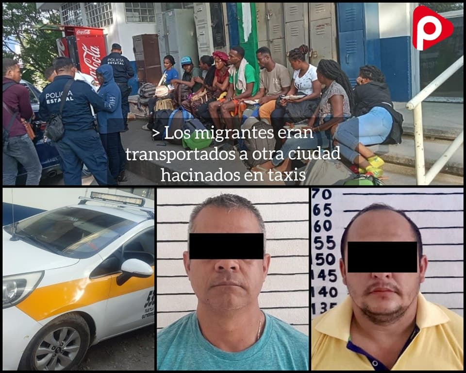 Rescatan a migrantes haitianos en Chiapas