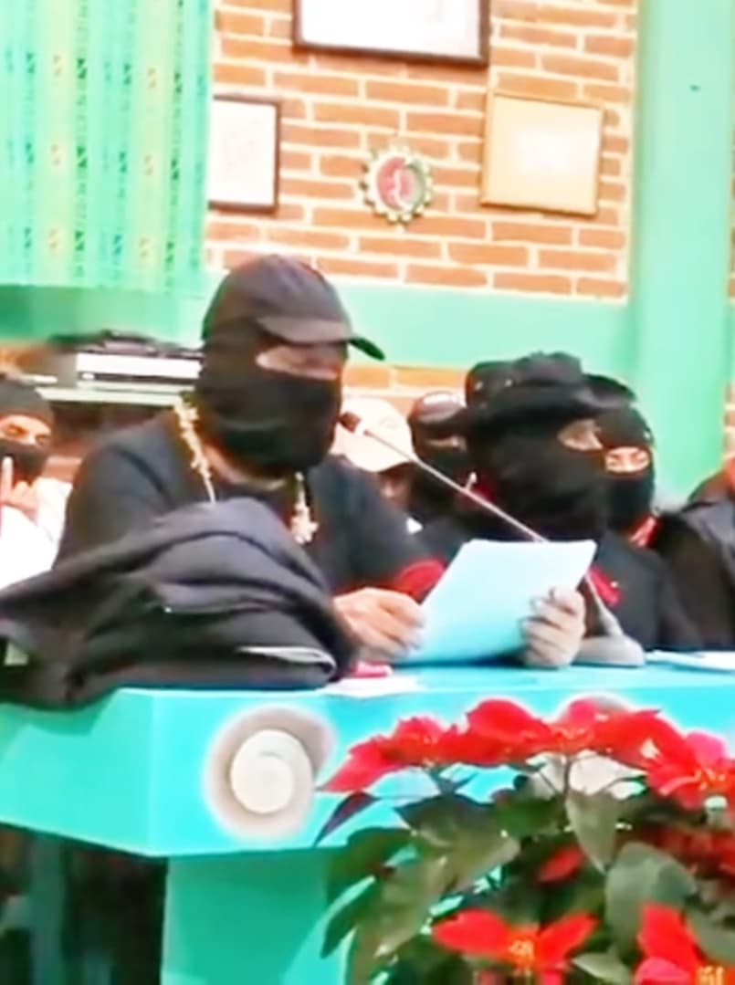 Comunidades zapatistas no cederán ante violencia: EZLN