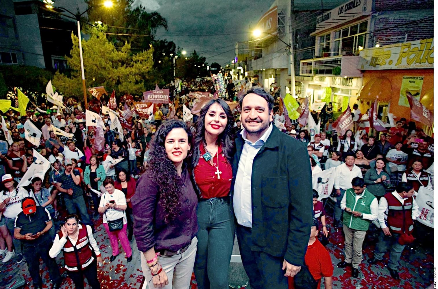 Cae con $100 mil y listas candidata de Morena en Durango