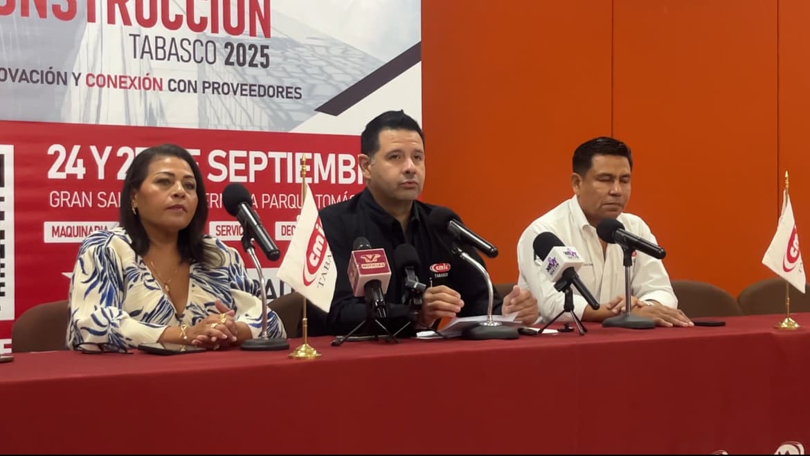 Anotadas 60 empresas en Expo Construcción Tabasco 2025
