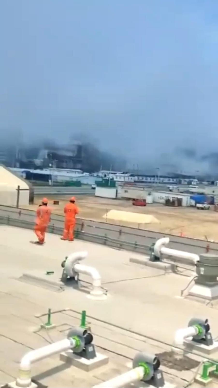 Se registra fuga en Refinería Olmeca