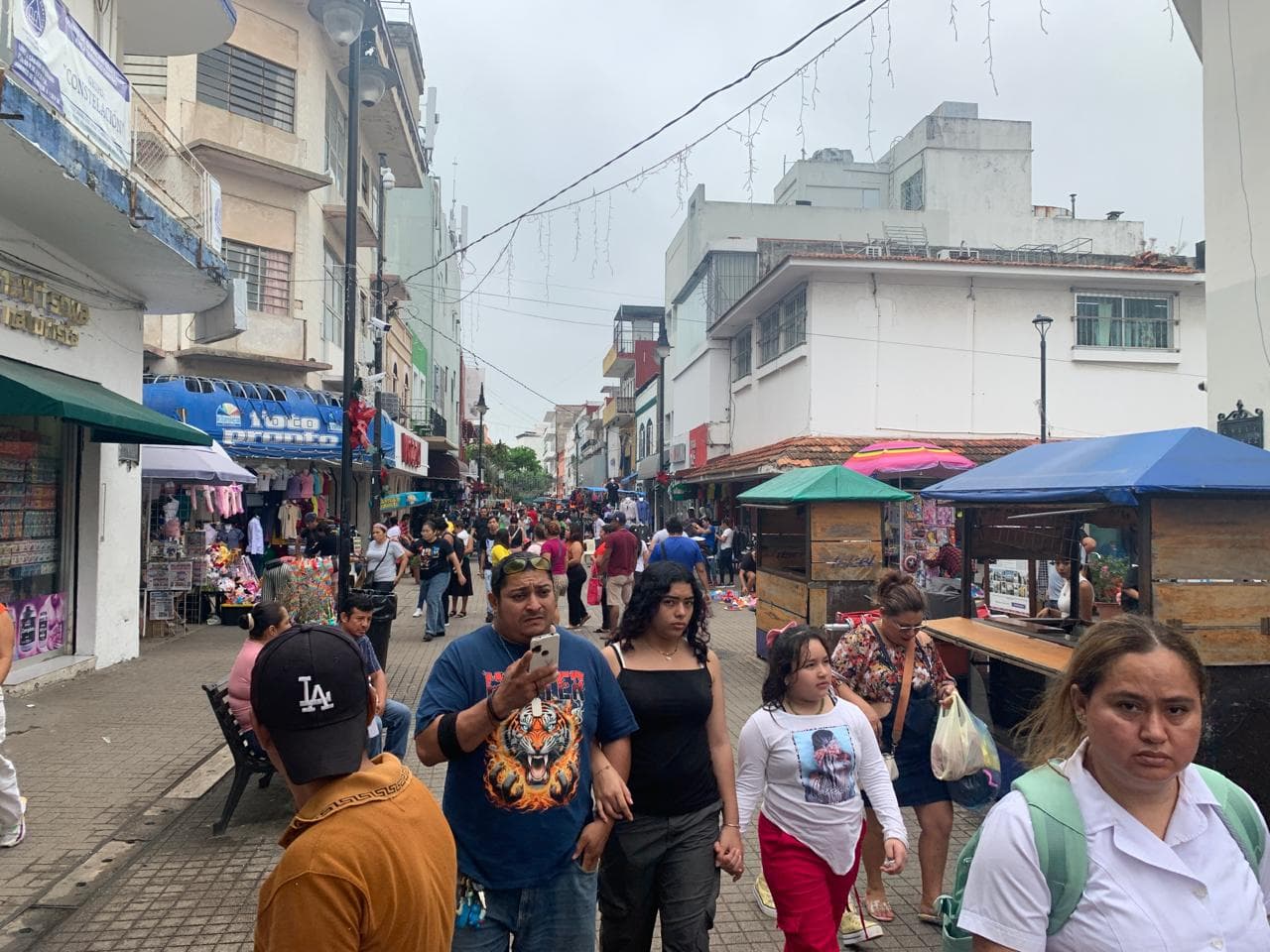 Centro Histórico atiborrado por compras de última hora