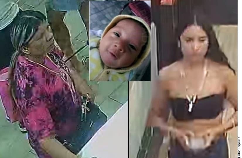 Salvan a bebé y caen las plagiarias