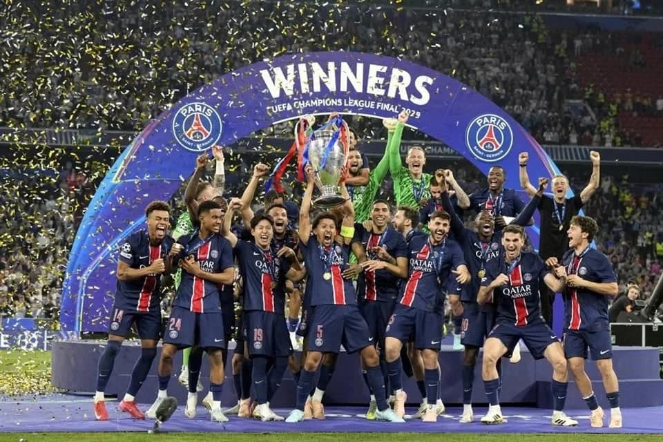 PSG conquista su primera 'Orejona'; golea 5-0 al Inter