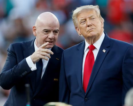 Se desmarca Trump de negocios con Infantino tras polémica