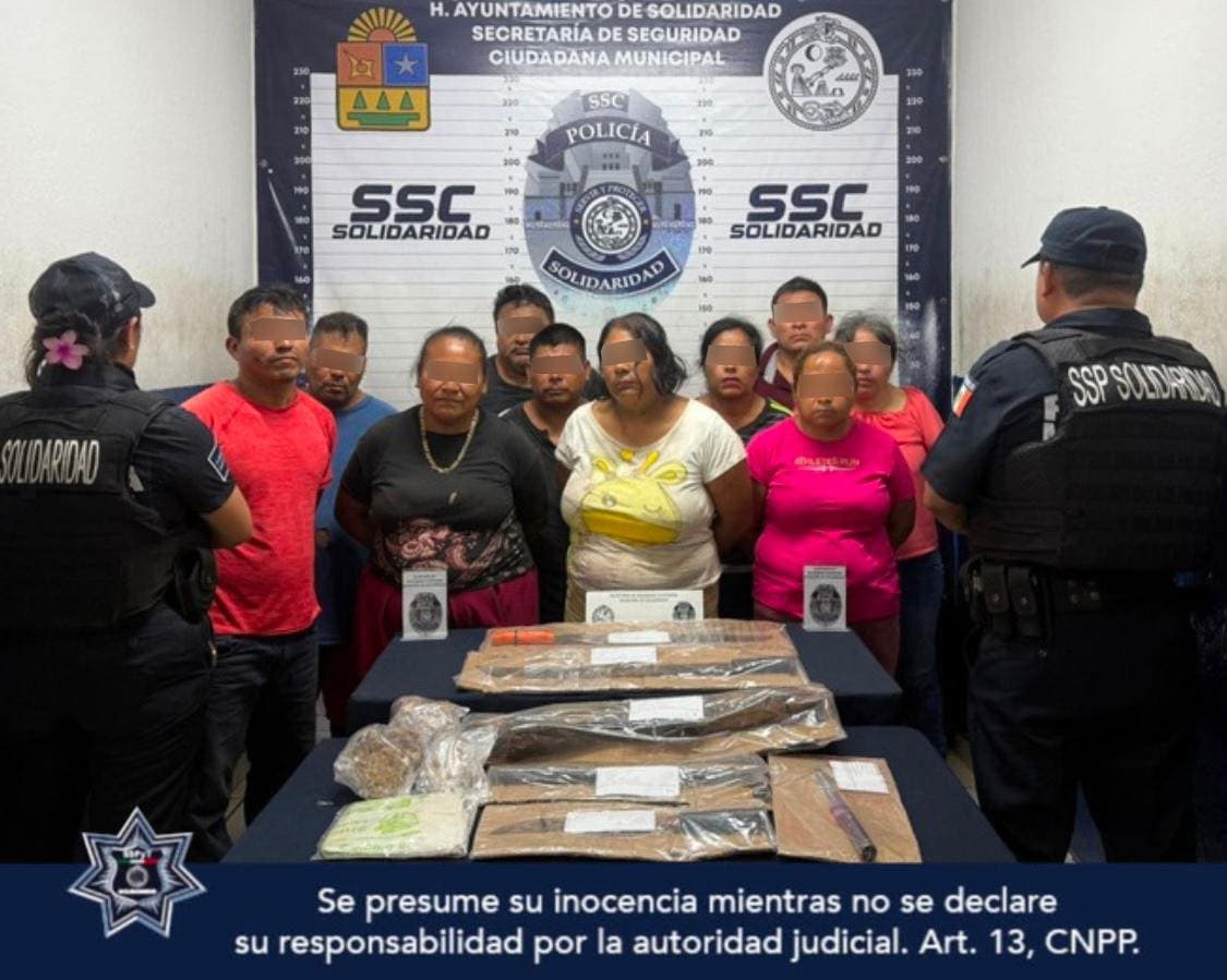 Detienen a presuntos invasores en Playa del Carmen