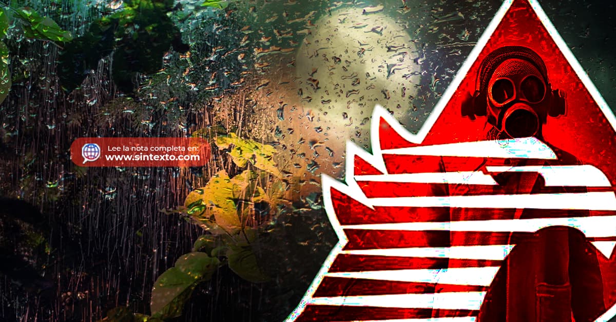 Lluvia ácida de Pemex ya daña a población de Teapa y Jalapa