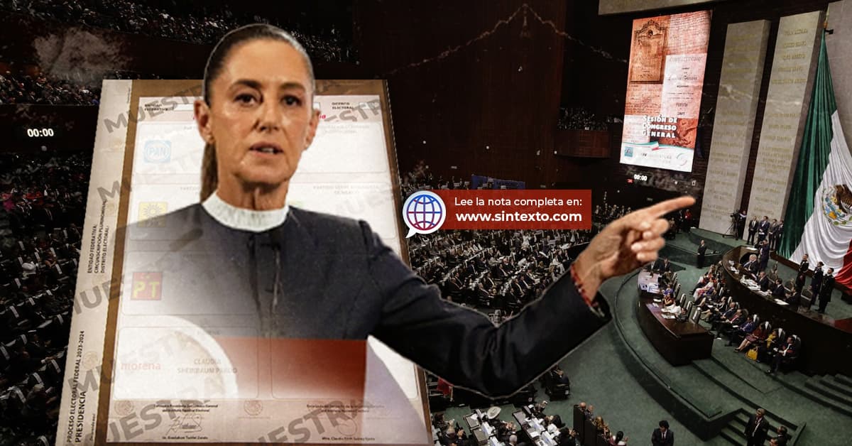 Quiere Morena a Sheinbaum en boletas de 2027