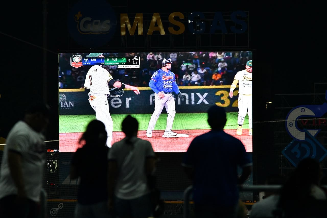 Instalarán pantallas gigantes por Olmecas en los 17 municipios para la Serie del Rey
