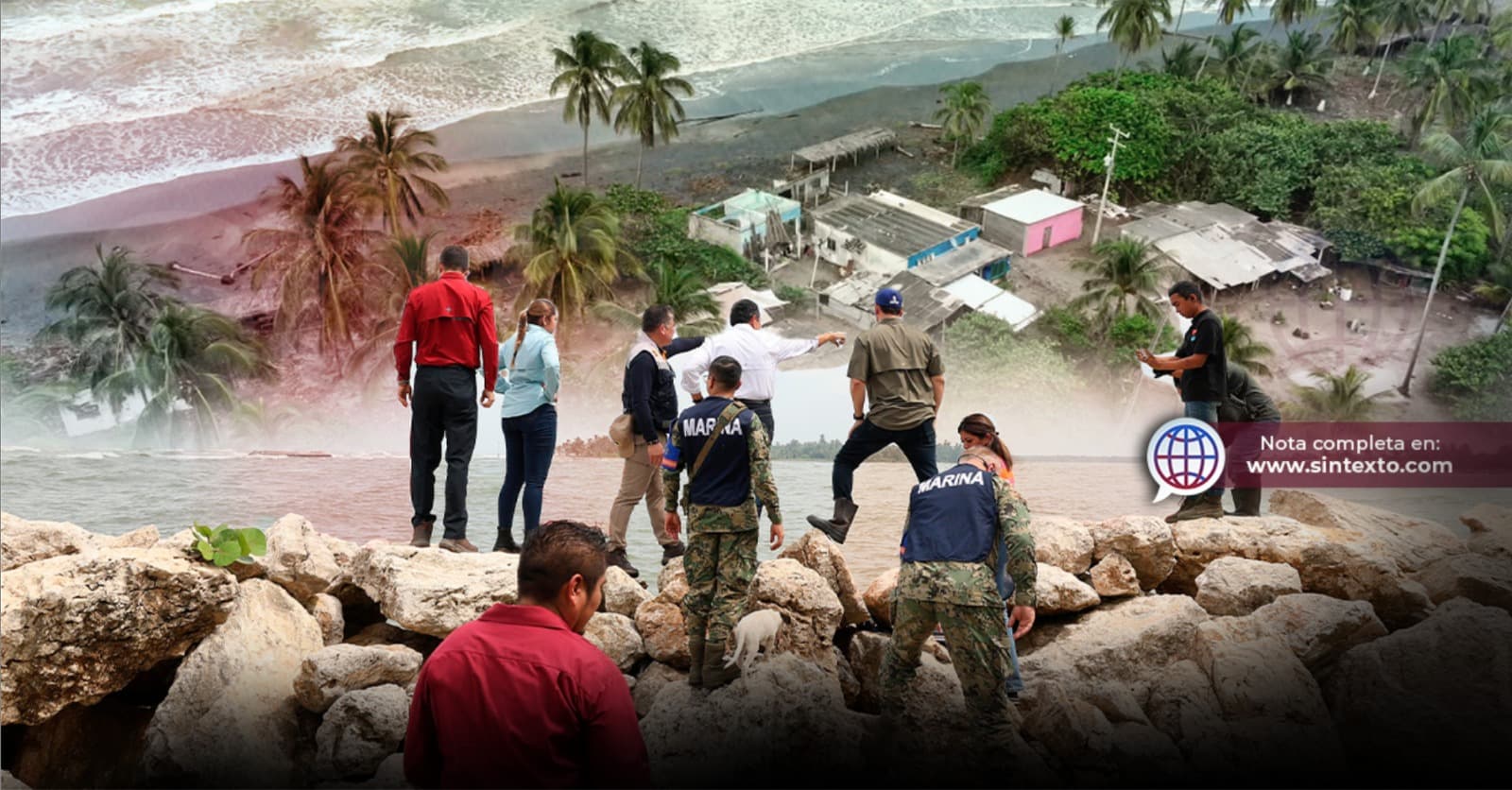 Erosión costera en etapa crítica en Tabasco